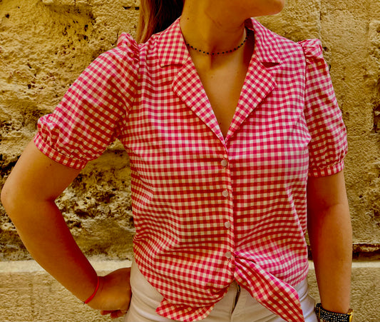 top TARA JARMON vichy